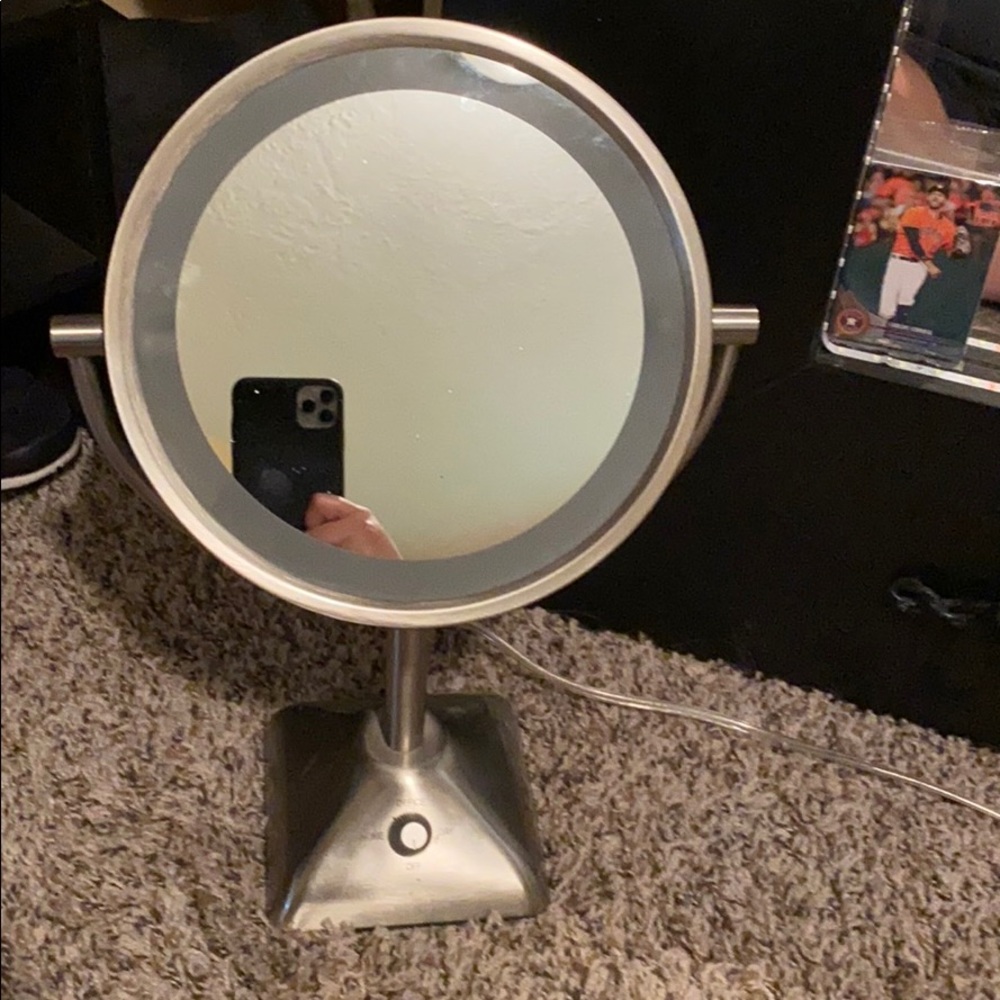 Mirror with lights